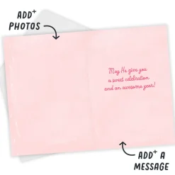 The Miracle of You Custom Birthday Card