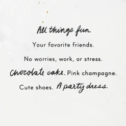 The Most Perfect Day Birthday Card for Her