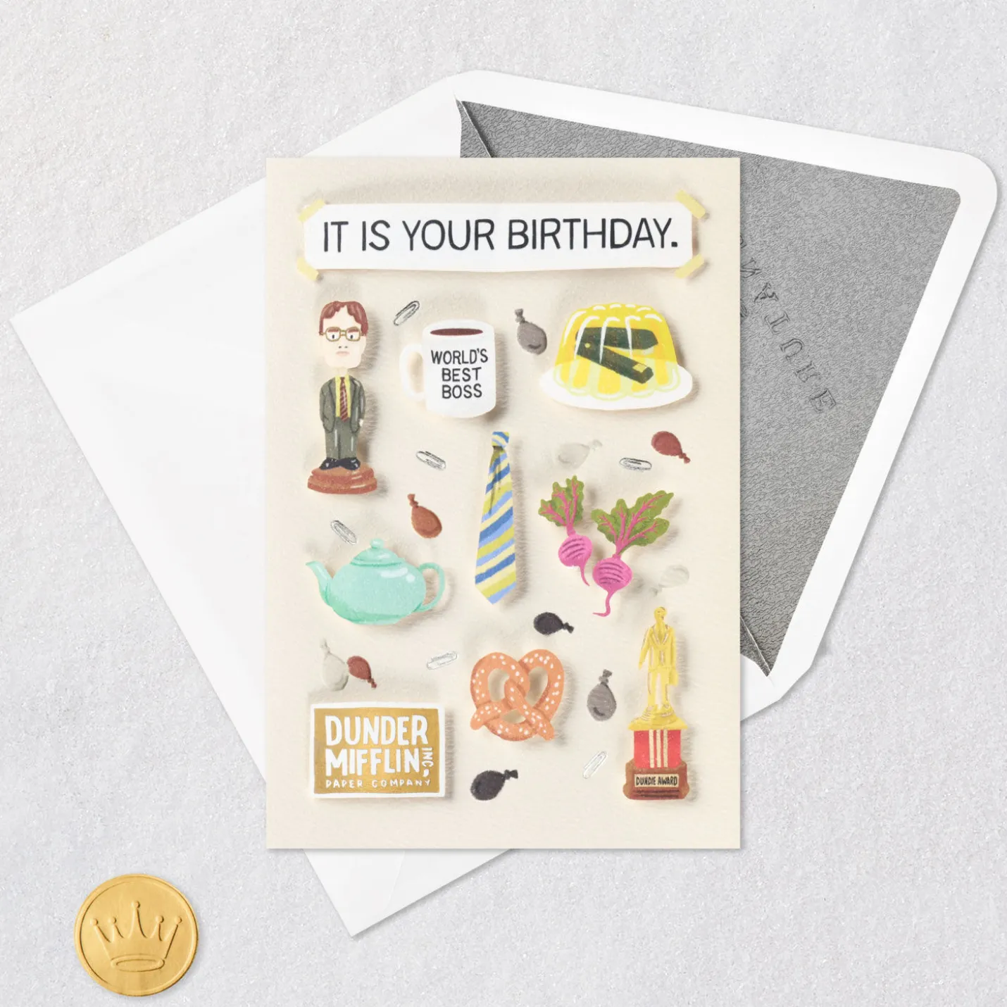 The Office It's a Fact Funny Birthday Card