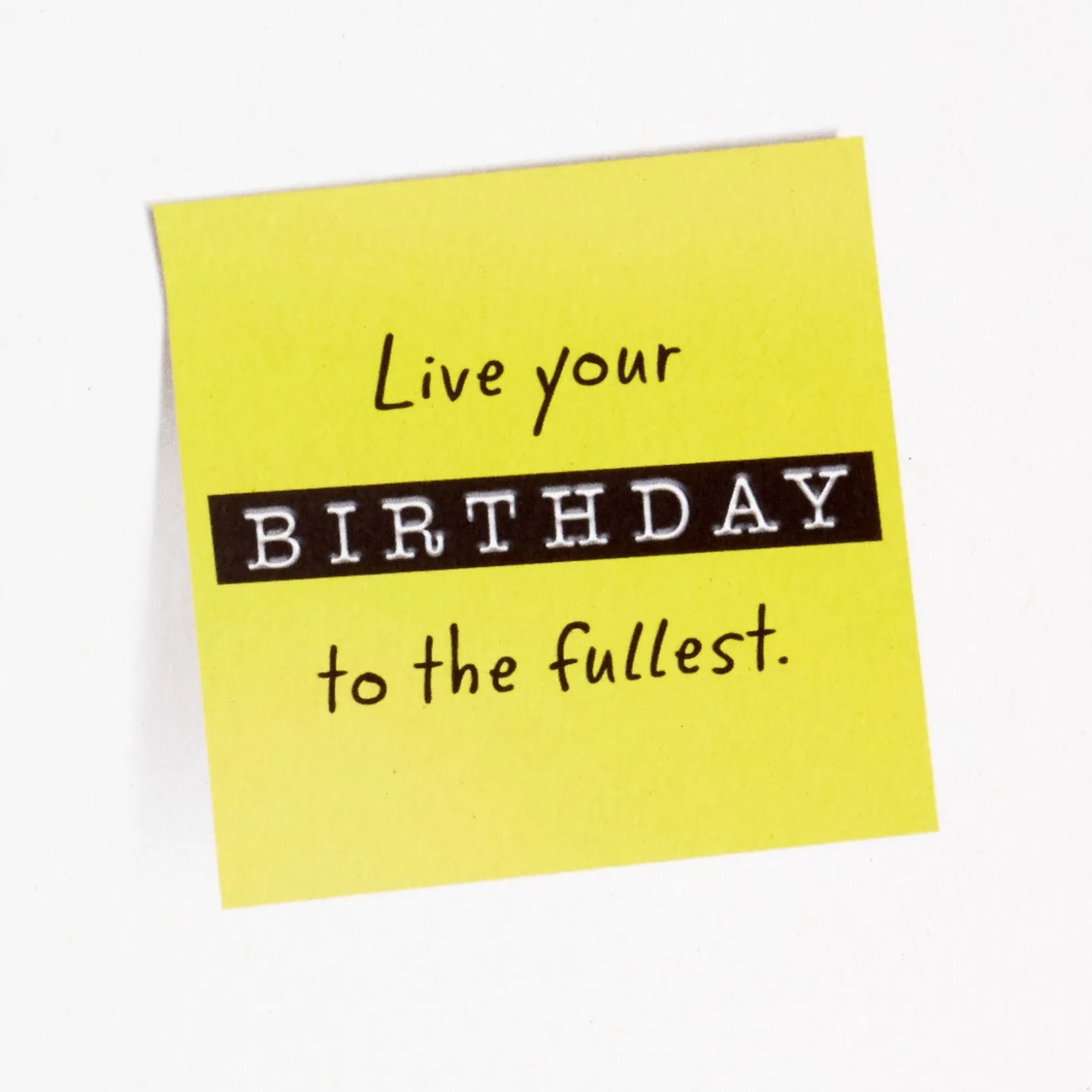 The Office Live It to the Fullest Funny Birthday Card