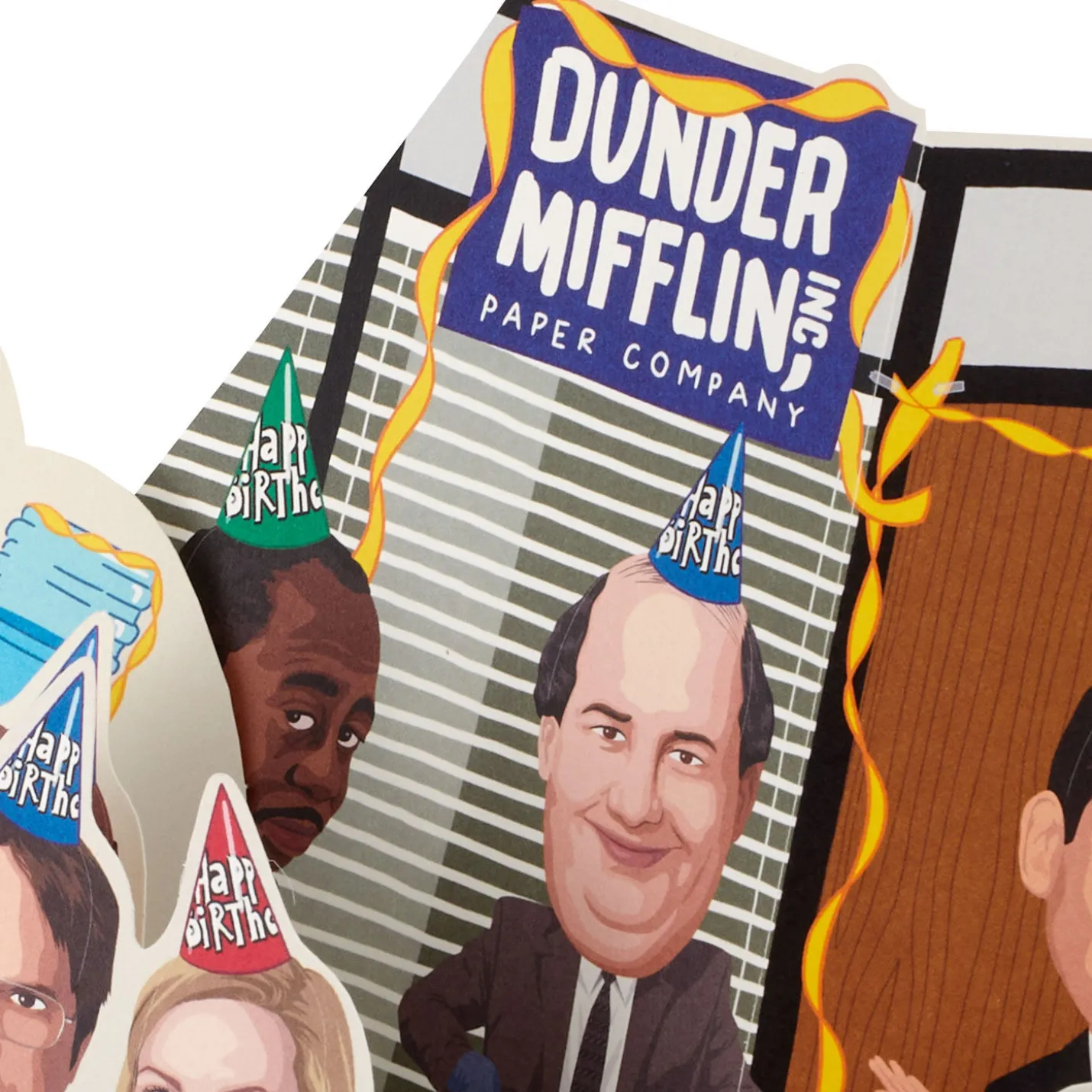 The Office The Party Planning Committee Funny Pop-Up Birthday Card With Sound