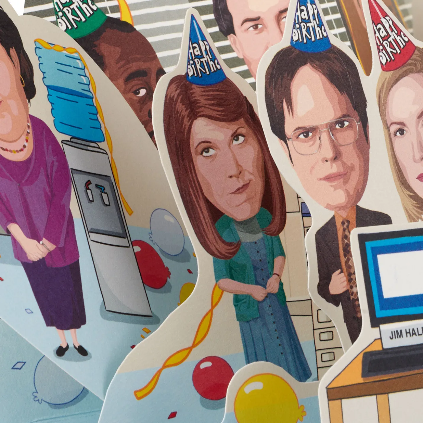The Office The Party Planning Committee Funny Pop-Up Birthday Card With Sound
