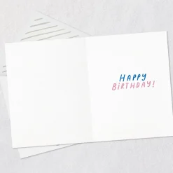 The World Got Lucky Today Birthday Card
