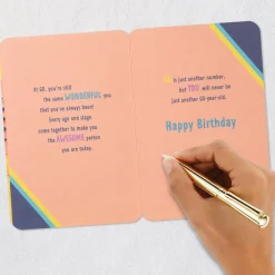 The Awesome Person You Are 60th Birthday Card