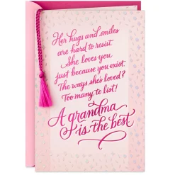 The Best in a Million Ways Birthday Card for Grandma
