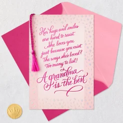 The Best in a Million Ways Birthday Card for Grandma