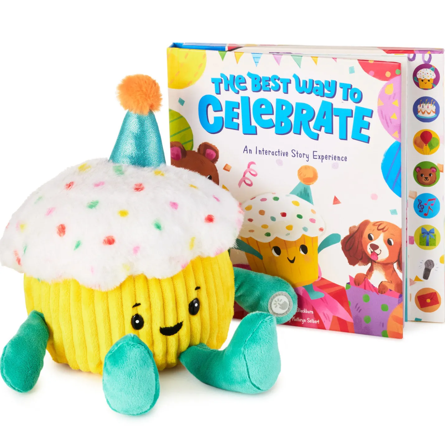 The Best Way to Celebrate Interactive Cupcake Plush and Book With Sound