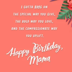 The Bold Way You Love Birthday Card for Mom