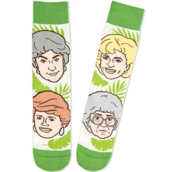 The Golden Girls Faces of Friendship Novelty Crew Socks