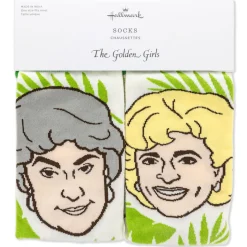 The Golden Girls Faces of Friendship Novelty Crew Socks