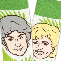 The Golden Girls Faces of Friendship Novelty Crew Socks