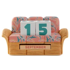 The Golden Girls Floral Rattan Couch Perpetual Calendar