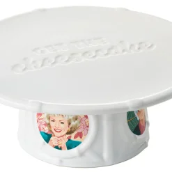 The Golden Girls “Get the Cheesecake” Cake Stand
