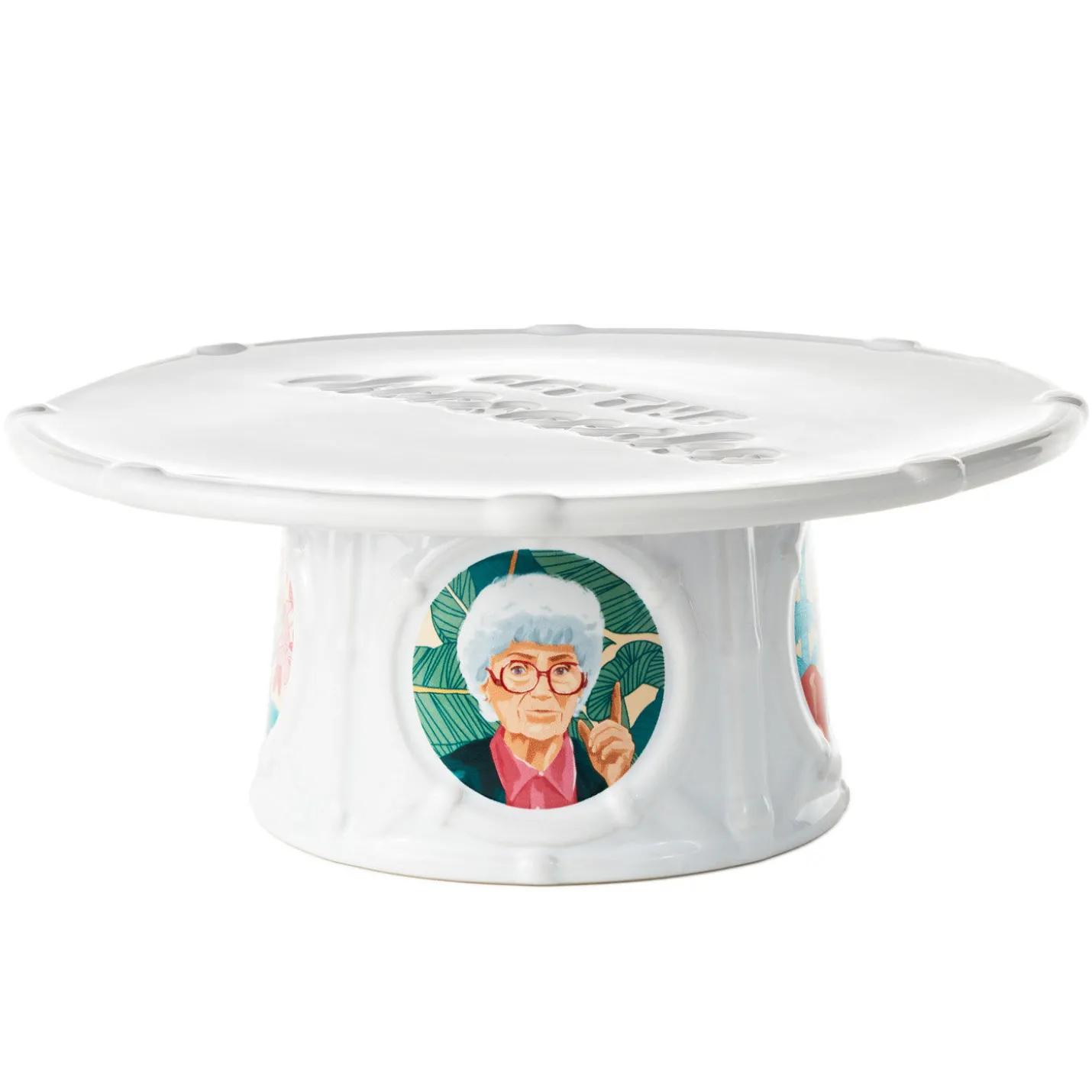 The Golden Girls “Get the Cheesecake” Cake Stand