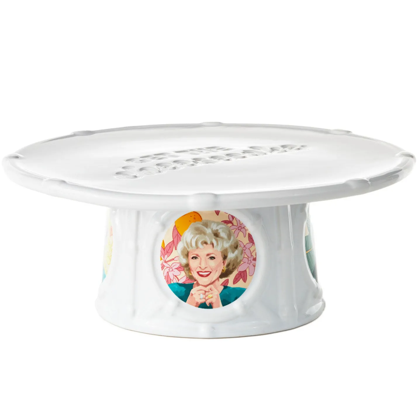 The Golden Girls “Get the Cheesecake” Cake Stand