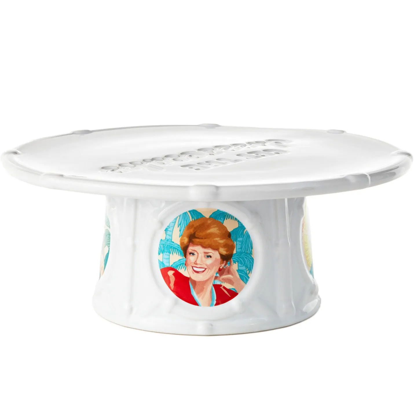 The Golden Girls “Get the Cheesecake” Cake Stand
