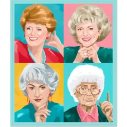 The Golden Girls Portrait Blanket, 50x60