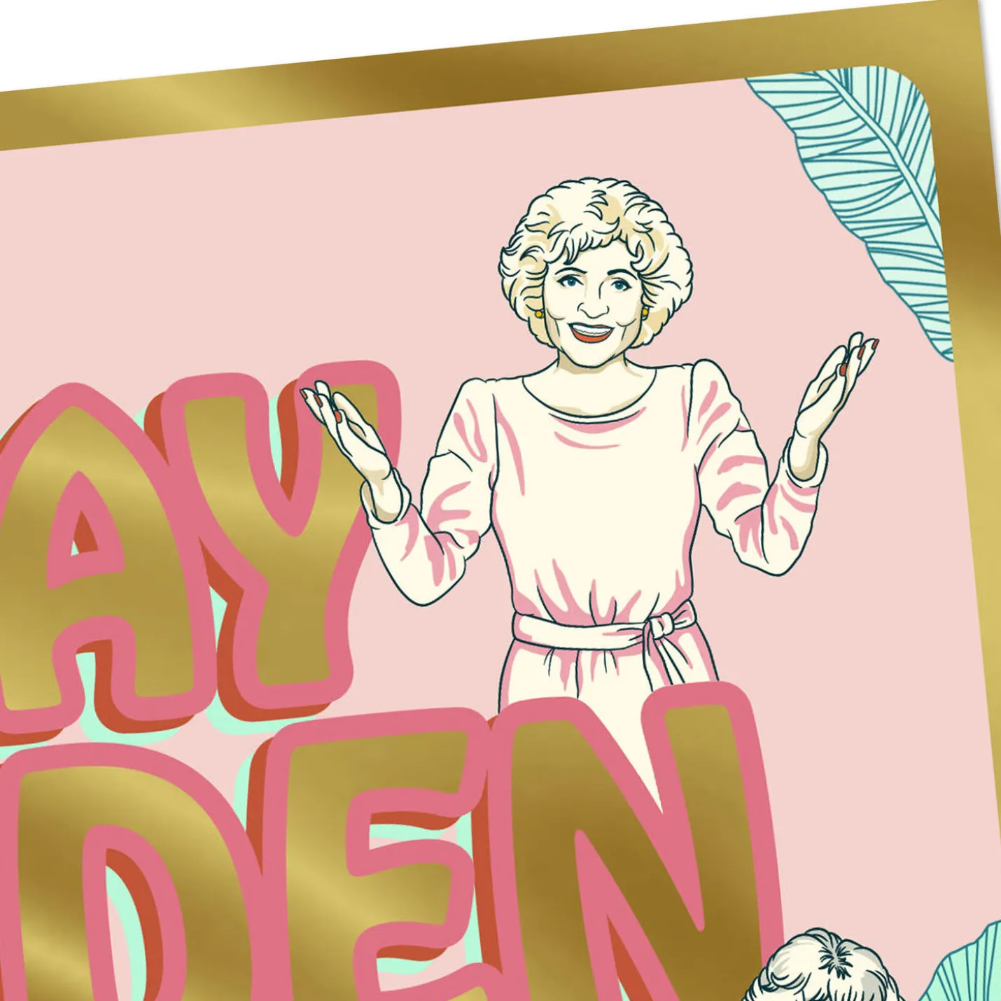 The Golden Girls Stay Golden Friendship Card