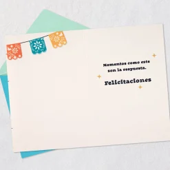 The Hard Work Is Worth It Spanish-Language Congratulations Card