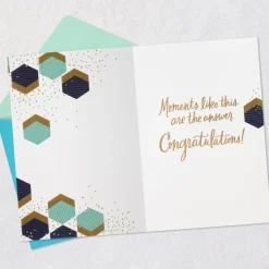 The Hard Work Was Worth It Congratulations Card