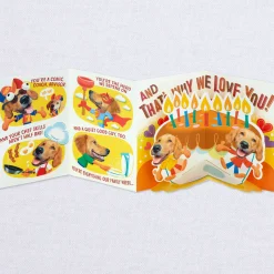 The Hero We Depend On Pop-Up Birthday Card for Dad