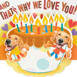 The Hero We Depend On Pop-Up Birthday Card for Dad