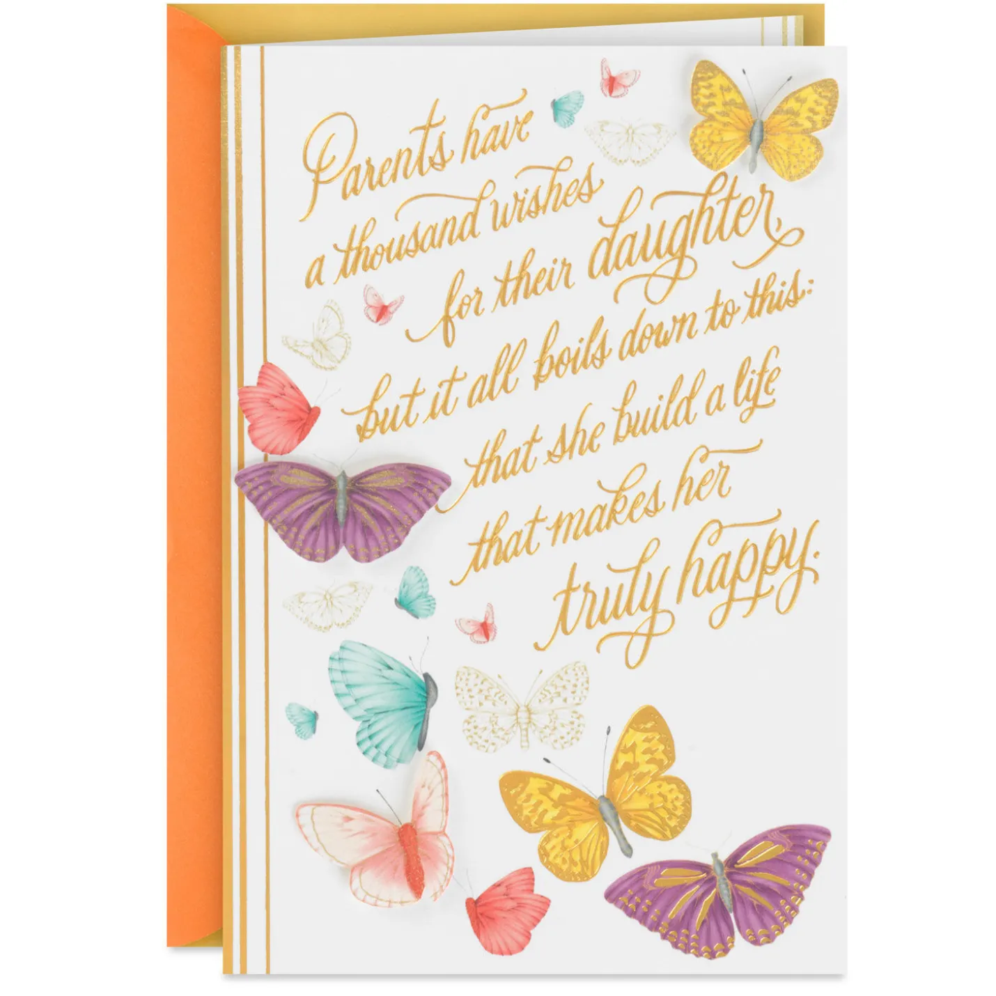 The Life You've Made Birthday Card for Daughter From Parents
