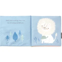 The Lion and The Lamb: A Touch & Feel Book About God's Love Cloth Book