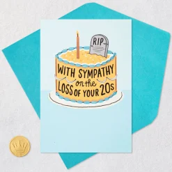 The Loss of Your 20s Funny 30th Birthday Card