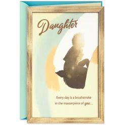 The Masterpiece of You Birthday Card for Daughter