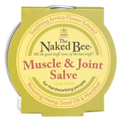 The Naked Bee Muscle and Joint Salve, 1.5 oz.