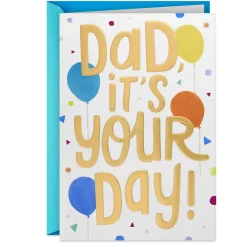 The Nicest, Coolest, Most Loved Dad Pop-Up Birthday Card for Dad