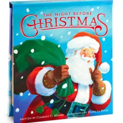 The Night Before Christmas Recordable Lighted Pop-Up Book