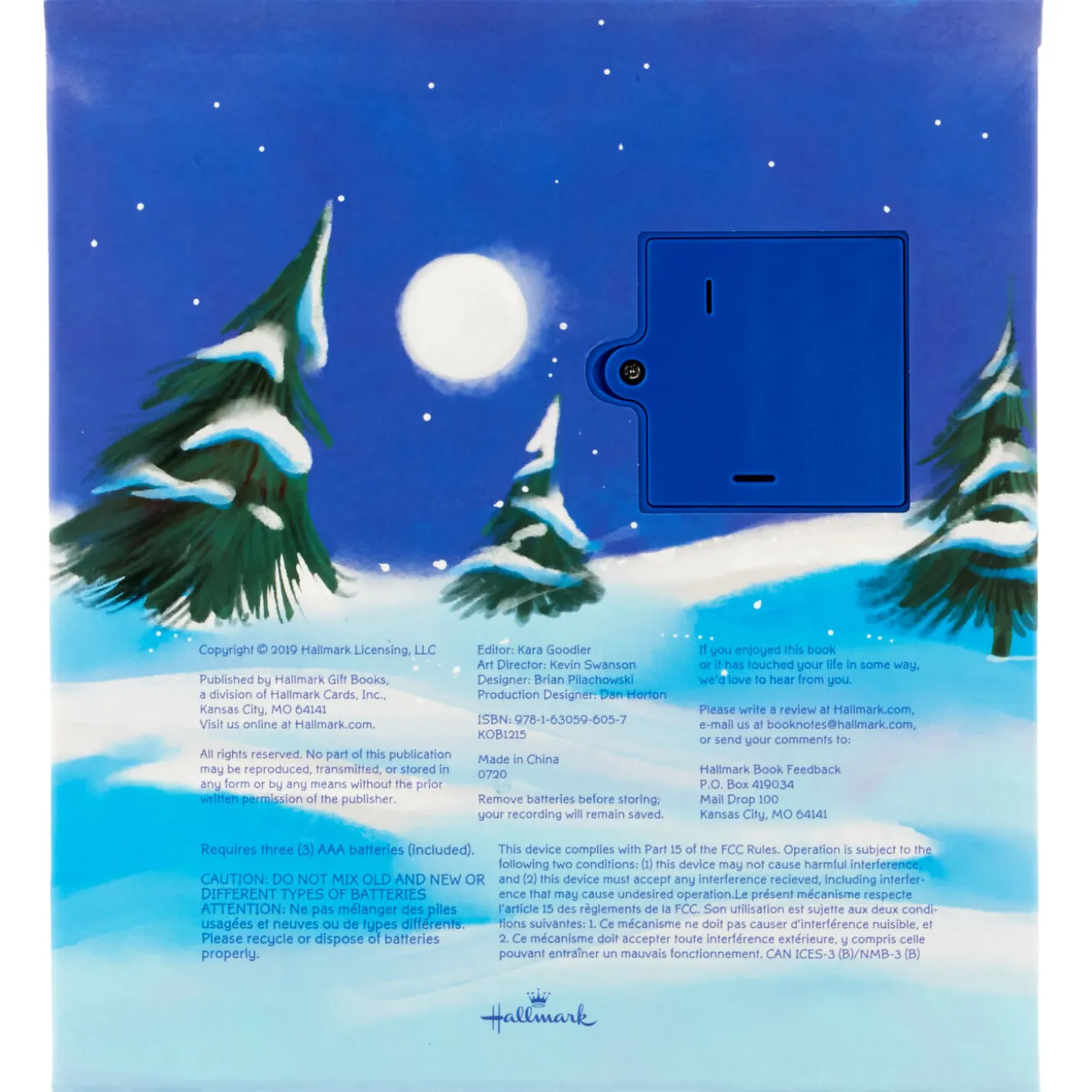The Night Before Christmas Recordable Lighted Pop-Up Book