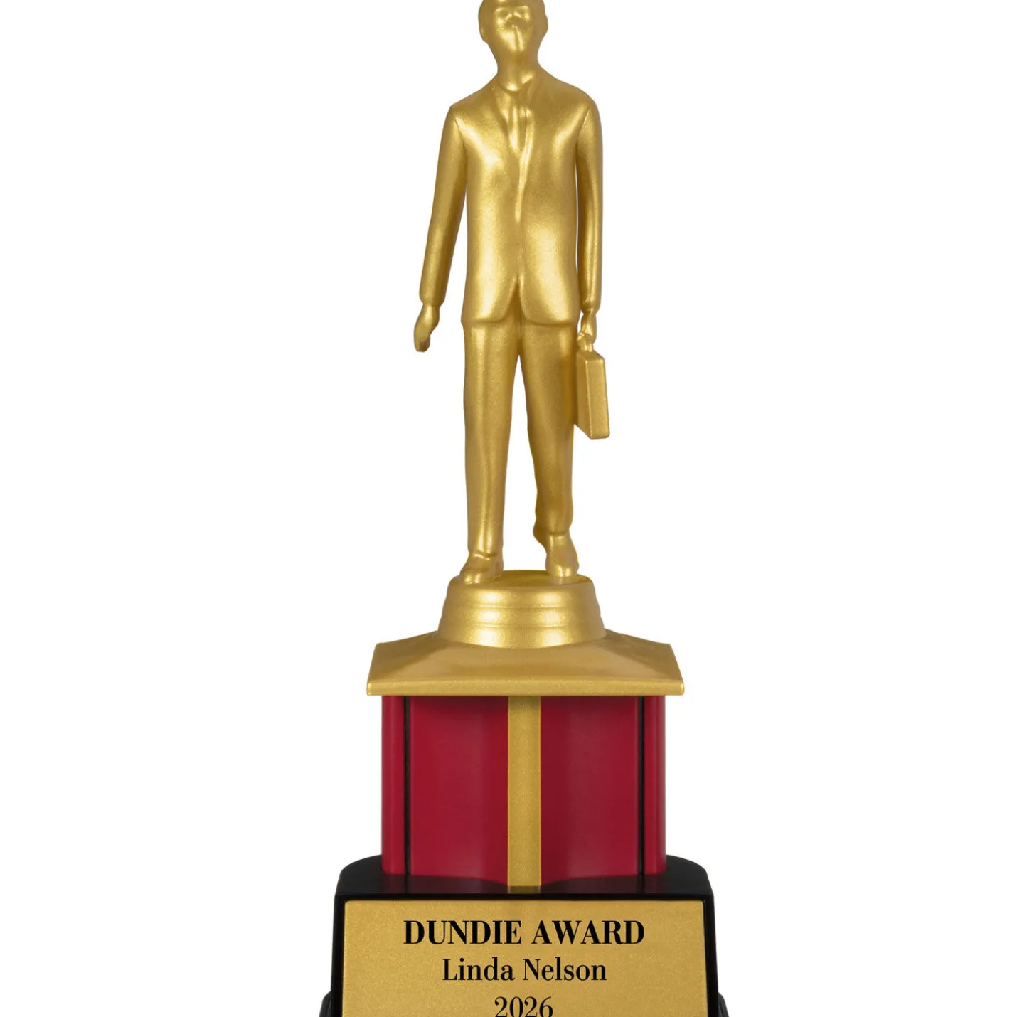The Office Dundie Award Personalized Ornament, Custom Text