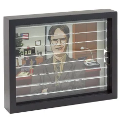 The Office Dwight Schrute Behind Blinds Wall Decor
