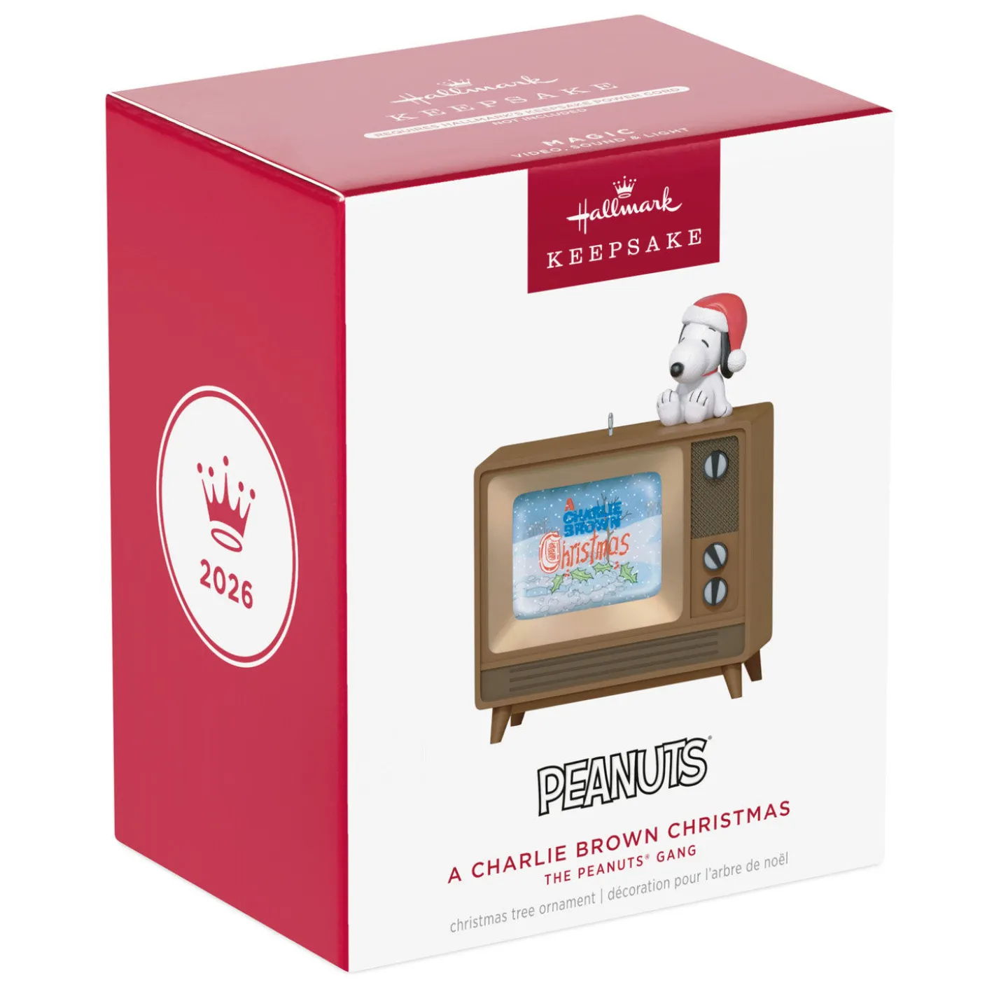 The Peanuts® Gang A Charlie Brown Christmas Ornament With Video, Light and Sound