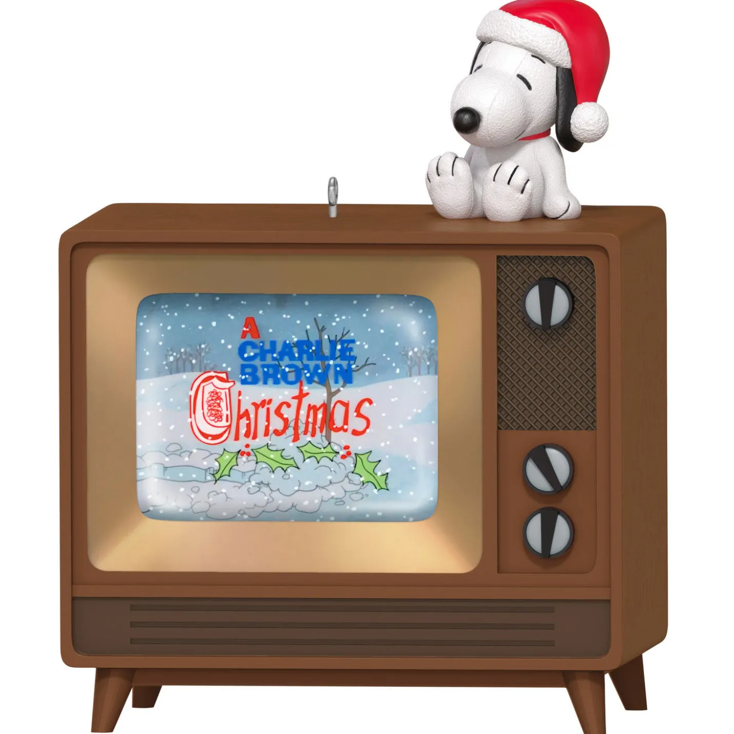 The Peanuts® Gang A Charlie Brown Christmas Ornament With Video, Light and Sound