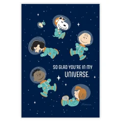 The Peanuts® Gang Astronauts Custom Card