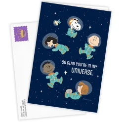 The Peanuts® Gang Astronauts Custom Card