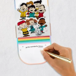 The Peanuts® Gang Cheers to Wonderful You Pop-Up Card