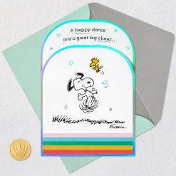 The Peanuts® Gang Cheers to Wonderful You Pop-Up Card
