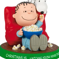 The Peanuts® Gang Christmas Is...Watching Holiday Movies Together Ornament