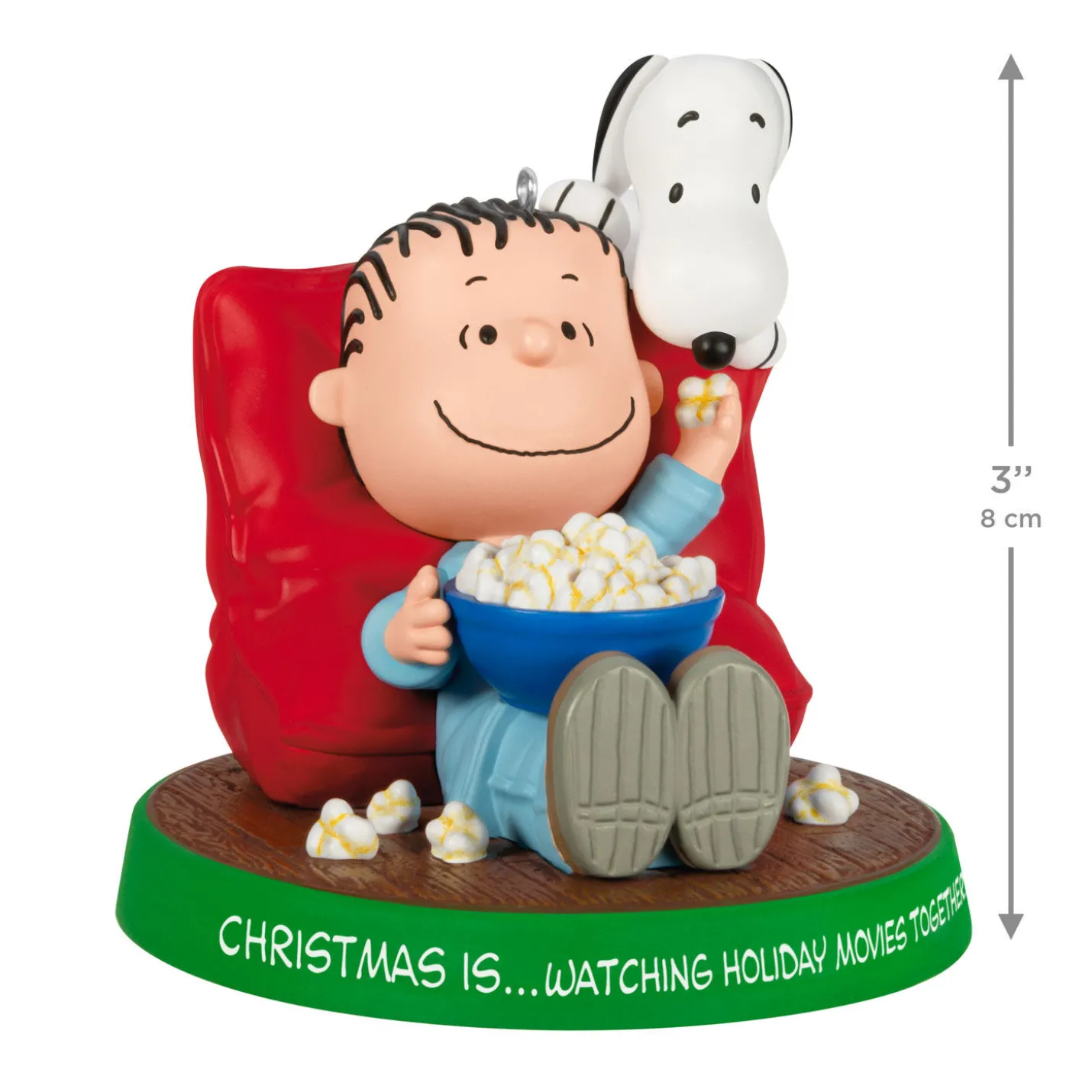 The Peanuts® Gang Christmas Is...Watching Holiday Movies Together Ornament