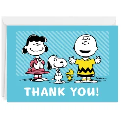 The Peanuts® Gang Custom Thank-You Card
