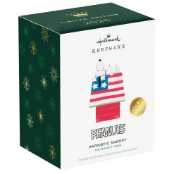 The Peanuts® Gang Patriotic Snoopy Ornament
