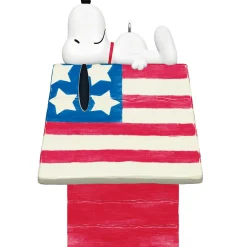 The Peanuts® Gang Patriotic Snoopy Ornament
