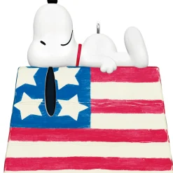 The Peanuts® Gang Patriotic Snoopy Ornament