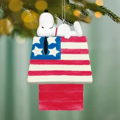 The Peanuts® Gang Patriotic Snoopy Ornament