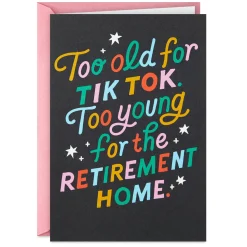 The Perfect Age Funny Birthday Card